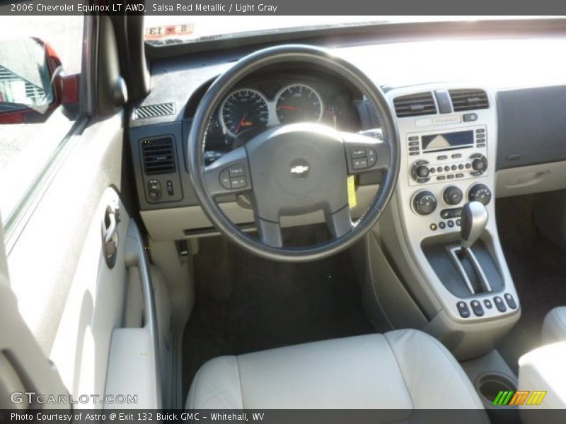 Salsa Red Metallic / Light Gray 2006 Chevrolet Equinox LT AWD