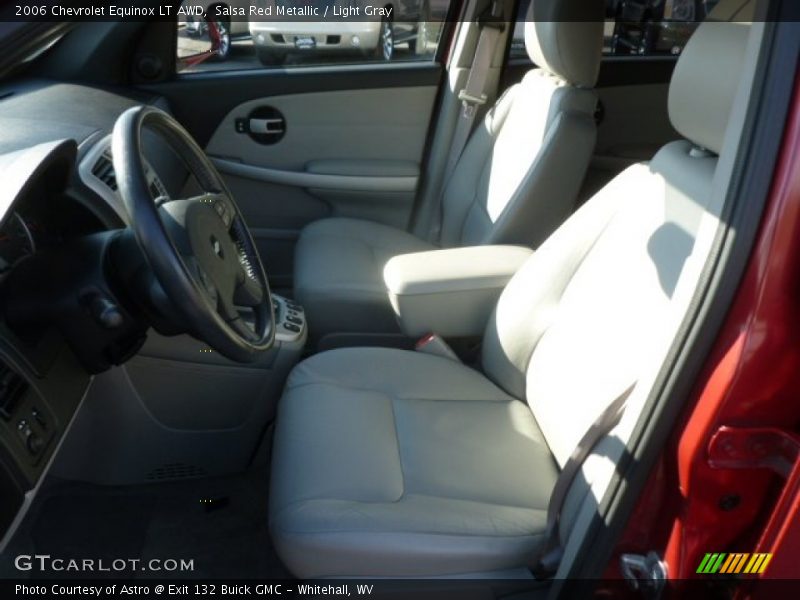 Salsa Red Metallic / Light Gray 2006 Chevrolet Equinox LT AWD