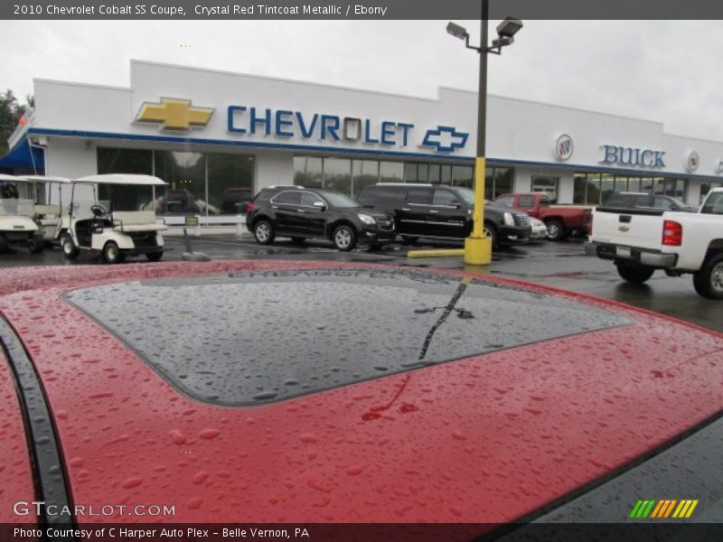 Crystal Red Tintcoat Metallic / Ebony 2010 Chevrolet Cobalt SS Coupe