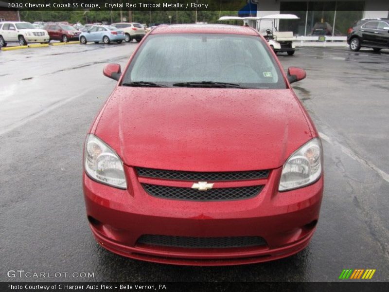 Crystal Red Tintcoat Metallic / Ebony 2010 Chevrolet Cobalt SS Coupe