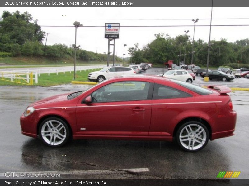 Crystal Red Tintcoat Metallic / Ebony 2010 Chevrolet Cobalt SS Coupe