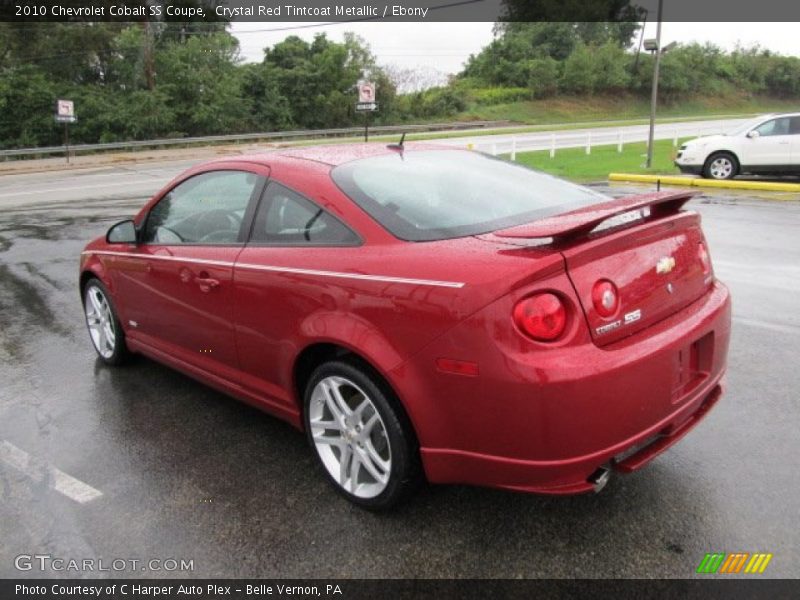 Crystal Red Tintcoat Metallic / Ebony 2010 Chevrolet Cobalt SS Coupe