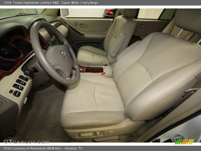 Super White / Ivory Beige 2006 Toyota Highlander Limited 4WD