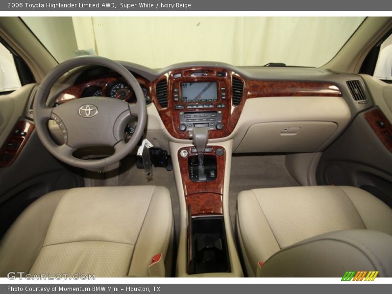 Super White / Ivory Beige 2006 Toyota Highlander Limited 4WD