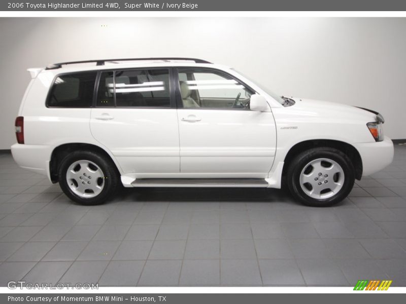 Super White / Ivory Beige 2006 Toyota Highlander Limited 4WD