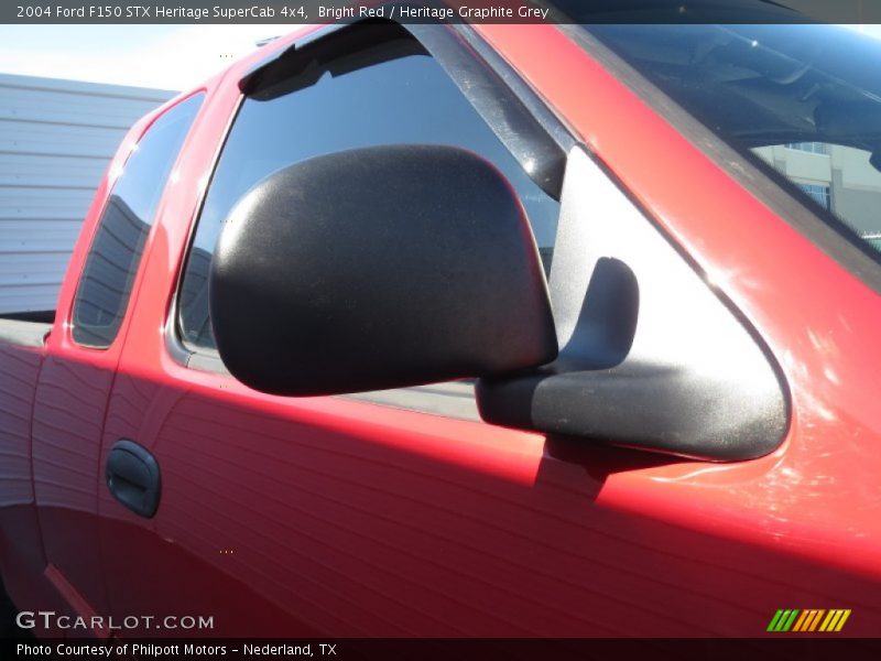 Bright Red / Heritage Graphite Grey 2004 Ford F150 STX Heritage SuperCab 4x4