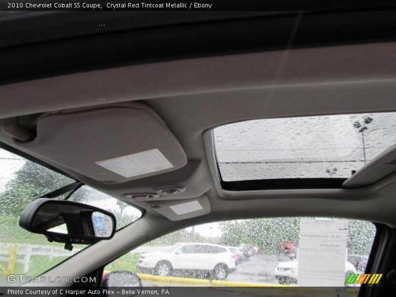 Crystal Red Tintcoat Metallic / Ebony 2010 Chevrolet Cobalt SS Coupe
