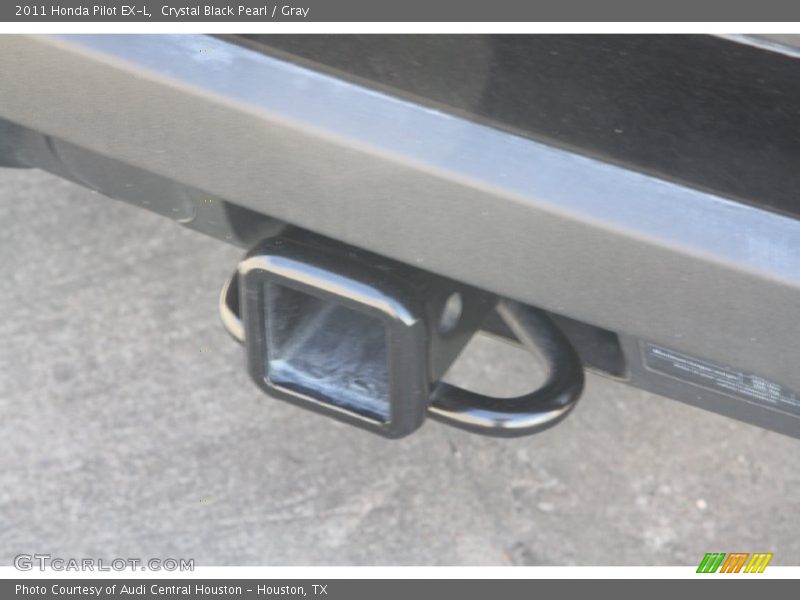 Crystal Black Pearl / Gray 2011 Honda Pilot EX-L