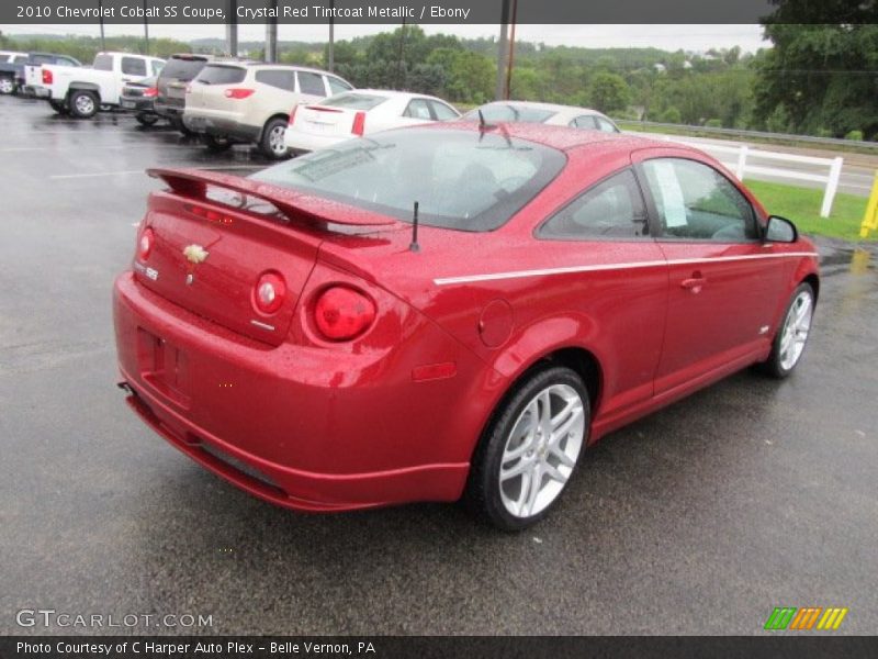 Crystal Red Tintcoat Metallic / Ebony 2010 Chevrolet Cobalt SS Coupe