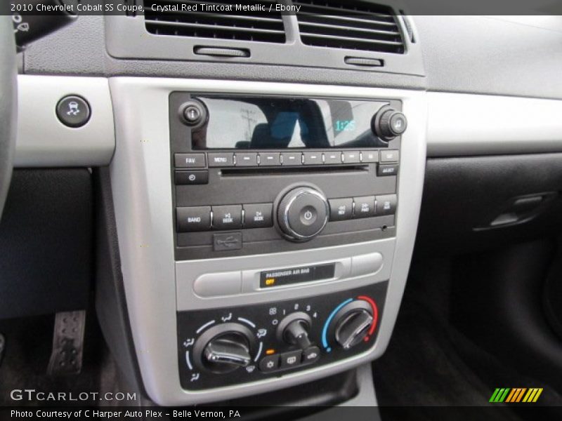Controls of 2010 Cobalt SS Coupe