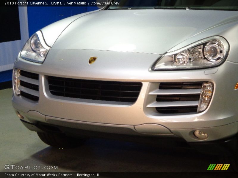Crystal Silver Metallic / Stone/Steel Grey 2010 Porsche Cayenne S