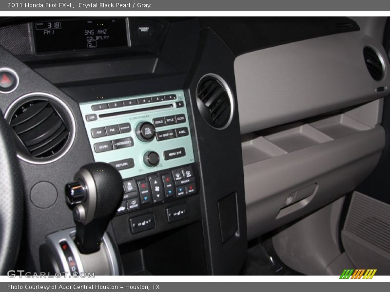 Crystal Black Pearl / Gray 2011 Honda Pilot EX-L