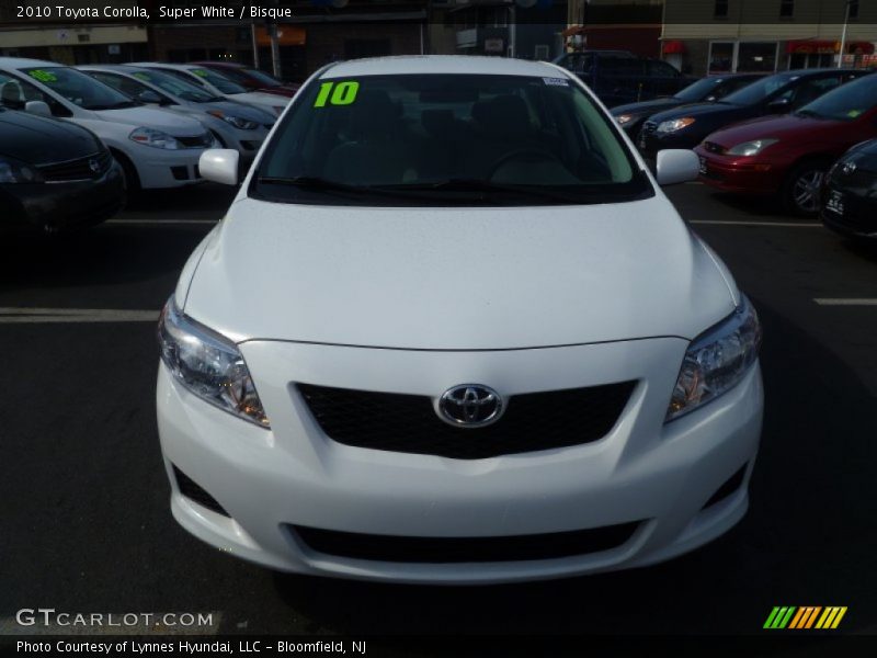 Super White / Bisque 2010 Toyota Corolla