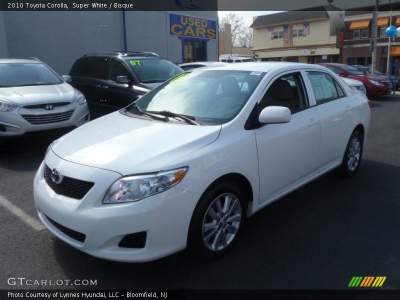 Super White / Bisque 2010 Toyota Corolla