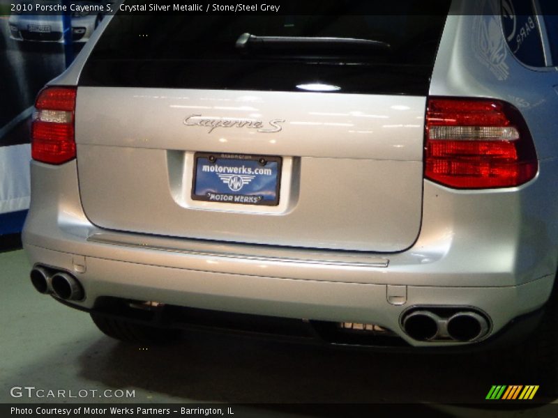 Crystal Silver Metallic / Stone/Steel Grey 2010 Porsche Cayenne S