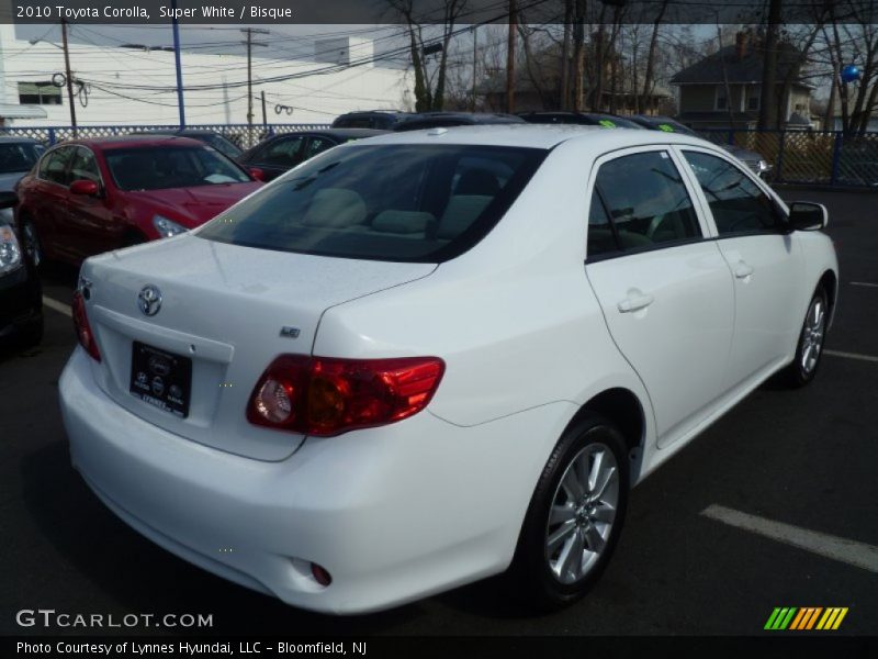 Super White / Bisque 2010 Toyota Corolla