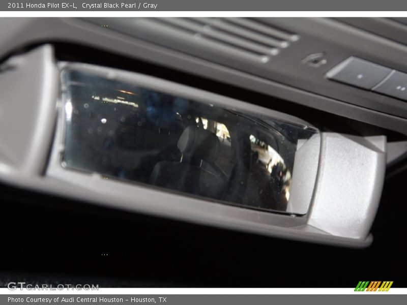 Crystal Black Pearl / Gray 2011 Honda Pilot EX-L