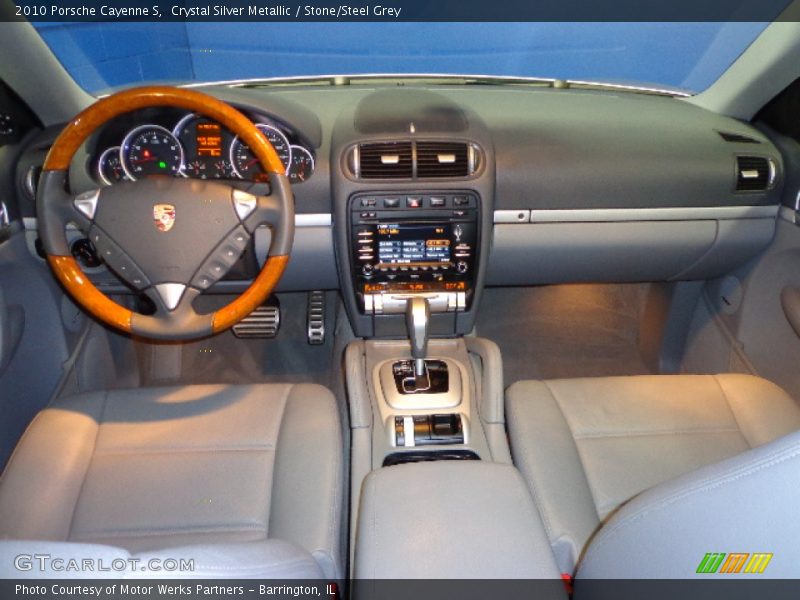 Crystal Silver Metallic / Stone/Steel Grey 2010 Porsche Cayenne S