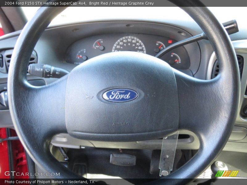  2004 F150 STX Heritage SuperCab 4x4 Steering Wheel