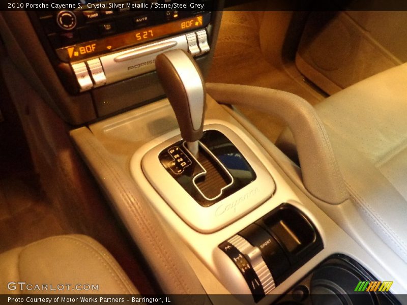 Crystal Silver Metallic / Stone/Steel Grey 2010 Porsche Cayenne S