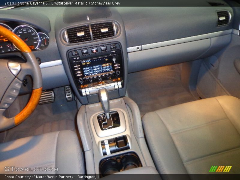 Crystal Silver Metallic / Stone/Steel Grey 2010 Porsche Cayenne S