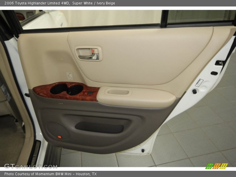 Super White / Ivory Beige 2006 Toyota Highlander Limited 4WD