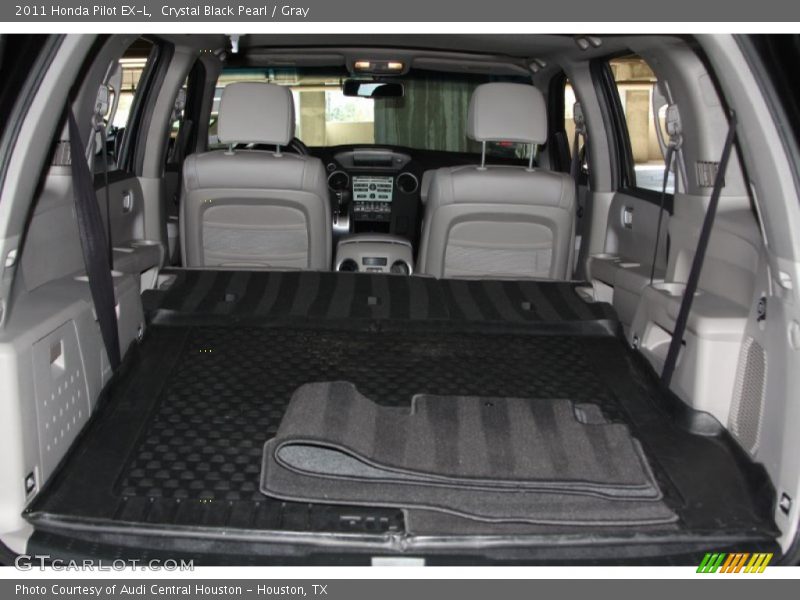 Crystal Black Pearl / Gray 2011 Honda Pilot EX-L