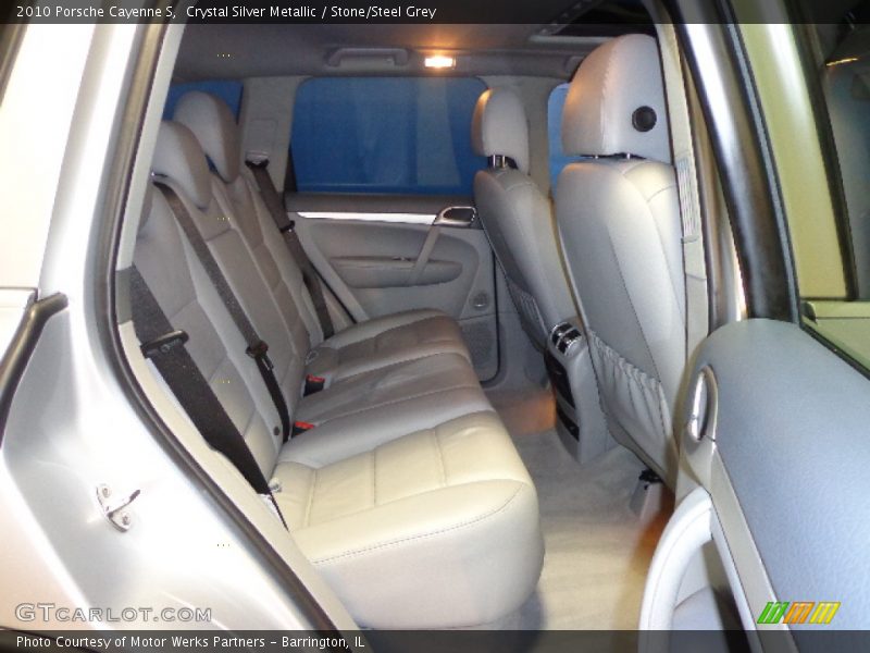 Crystal Silver Metallic / Stone/Steel Grey 2010 Porsche Cayenne S