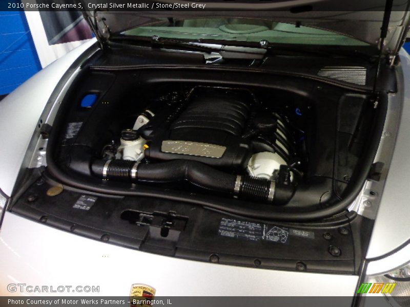 Crystal Silver Metallic / Stone/Steel Grey 2010 Porsche Cayenne S