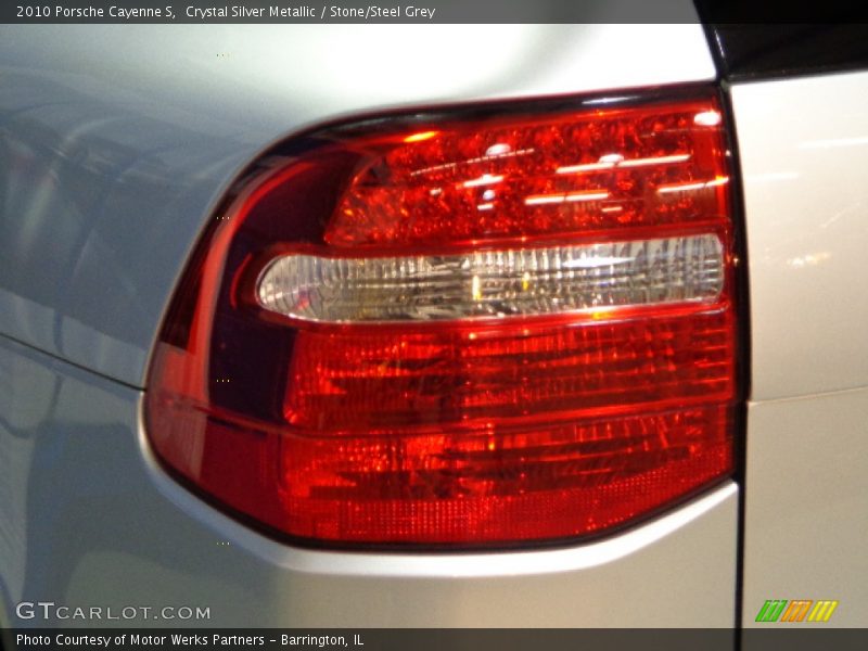 Crystal Silver Metallic / Stone/Steel Grey 2010 Porsche Cayenne S