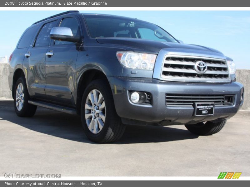 Slate Metallic / Graphite 2008 Toyota Sequoia Platinum