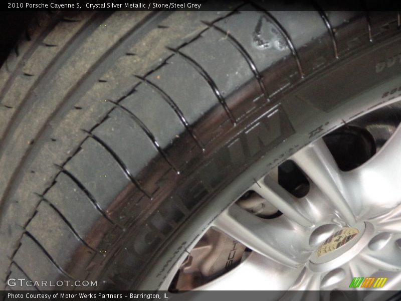 Crystal Silver Metallic / Stone/Steel Grey 2010 Porsche Cayenne S