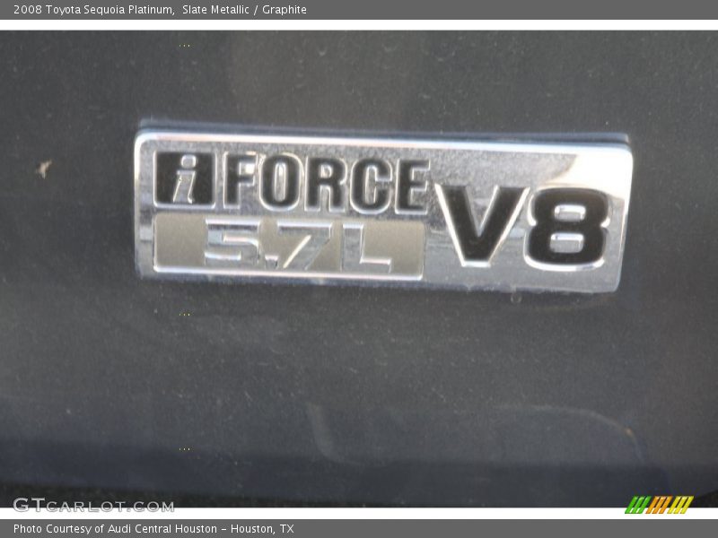 Slate Metallic / Graphite 2008 Toyota Sequoia Platinum