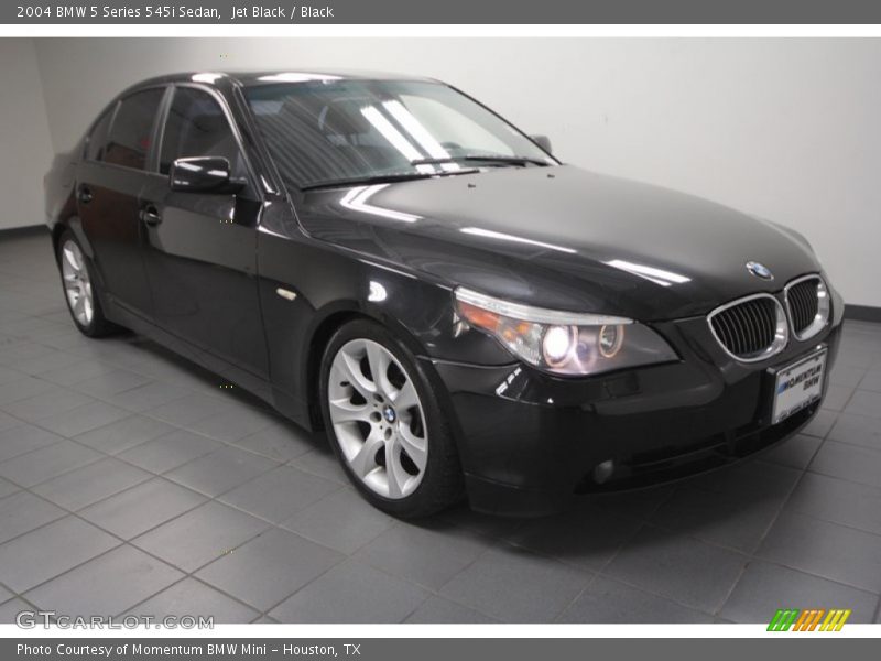 Jet Black / Black 2004 BMW 5 Series 545i Sedan