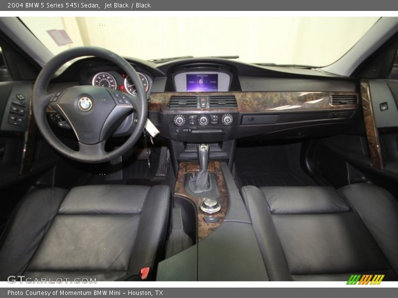Jet Black / Black 2004 BMW 5 Series 545i Sedan