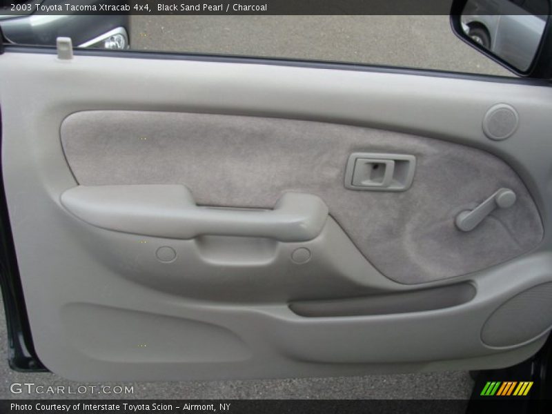 Black Sand Pearl / Charcoal 2003 Toyota Tacoma Xtracab 4x4