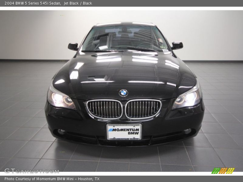 Jet Black / Black 2004 BMW 5 Series 545i Sedan