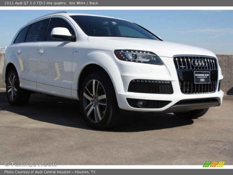 Ibis White / Black 2011 Audi Q7 3.0 TDI S line quattro