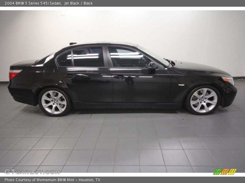Jet Black / Black 2004 BMW 5 Series 545i Sedan