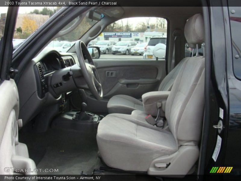 Black Sand Pearl / Charcoal 2003 Toyota Tacoma Xtracab 4x4