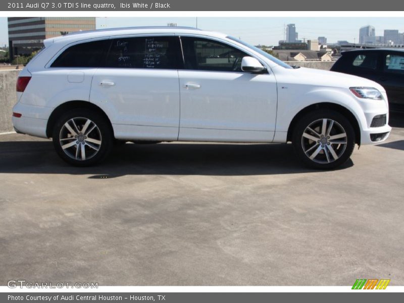 Ibis White / Black 2011 Audi Q7 3.0 TDI S line quattro