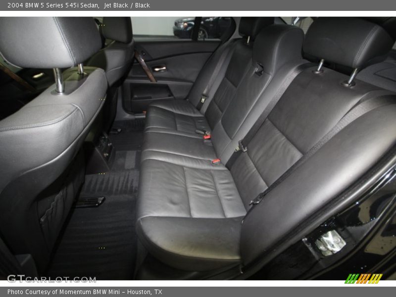 Jet Black / Black 2004 BMW 5 Series 545i Sedan