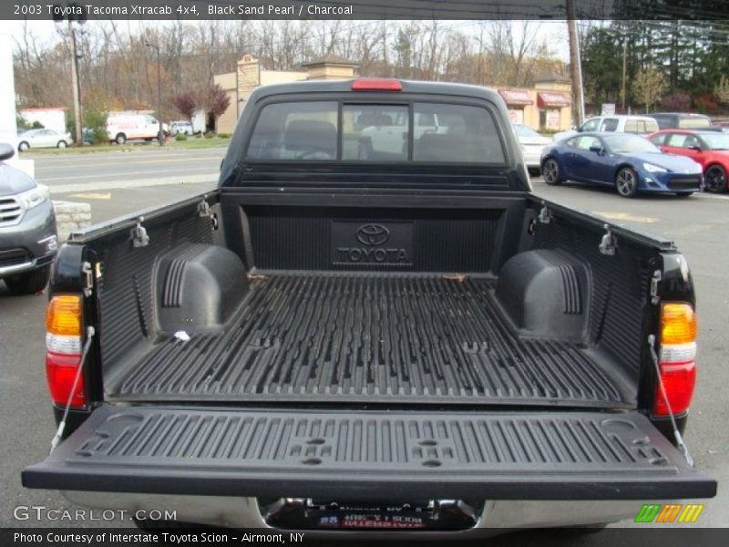 Black Sand Pearl / Charcoal 2003 Toyota Tacoma Xtracab 4x4