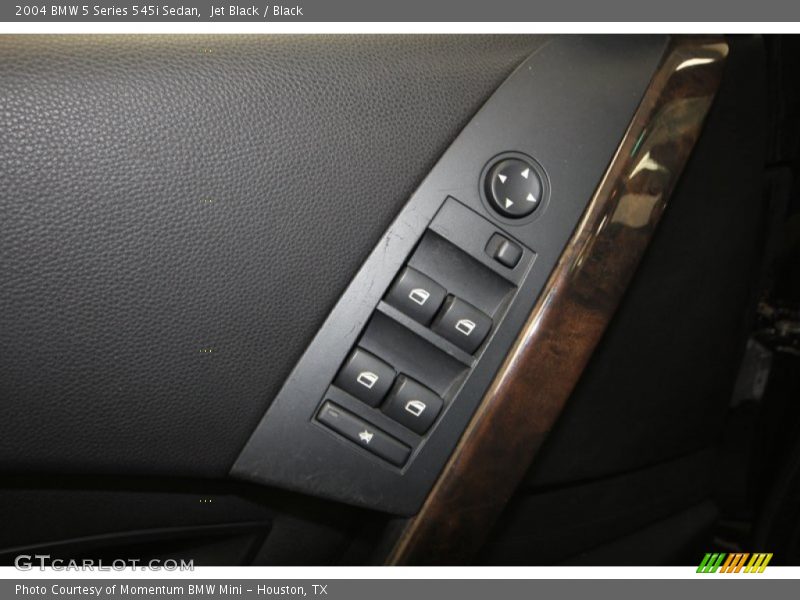 Jet Black / Black 2004 BMW 5 Series 545i Sedan