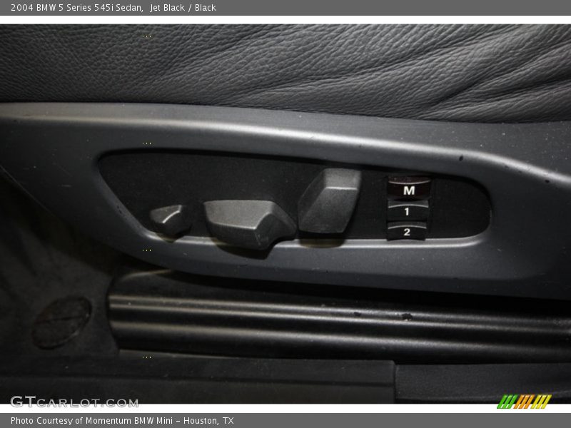 Jet Black / Black 2004 BMW 5 Series 545i Sedan