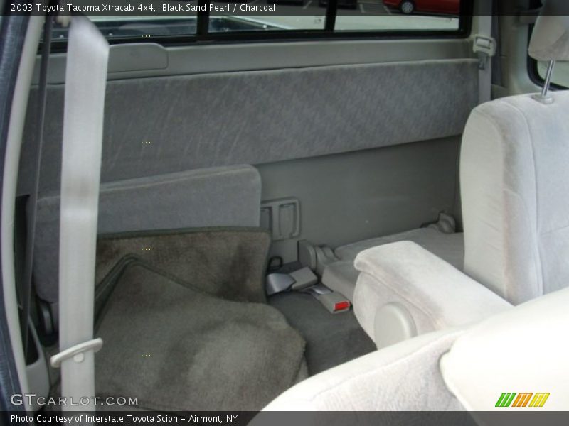 Black Sand Pearl / Charcoal 2003 Toyota Tacoma Xtracab 4x4