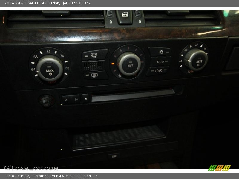 Jet Black / Black 2004 BMW 5 Series 545i Sedan