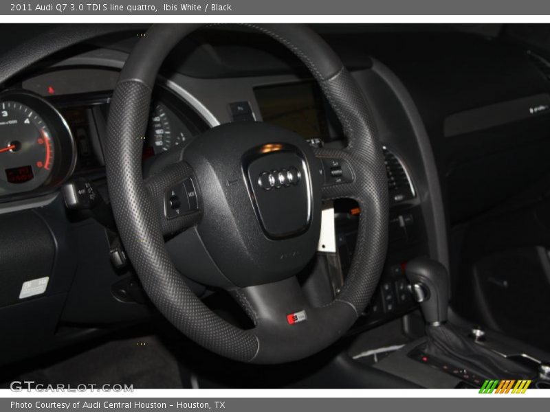 Ibis White / Black 2011 Audi Q7 3.0 TDI S line quattro