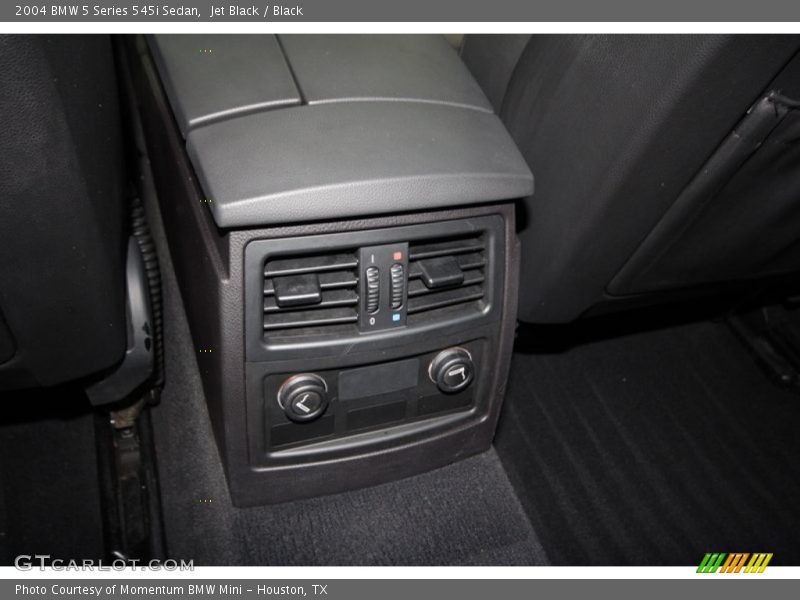 Jet Black / Black 2004 BMW 5 Series 545i Sedan