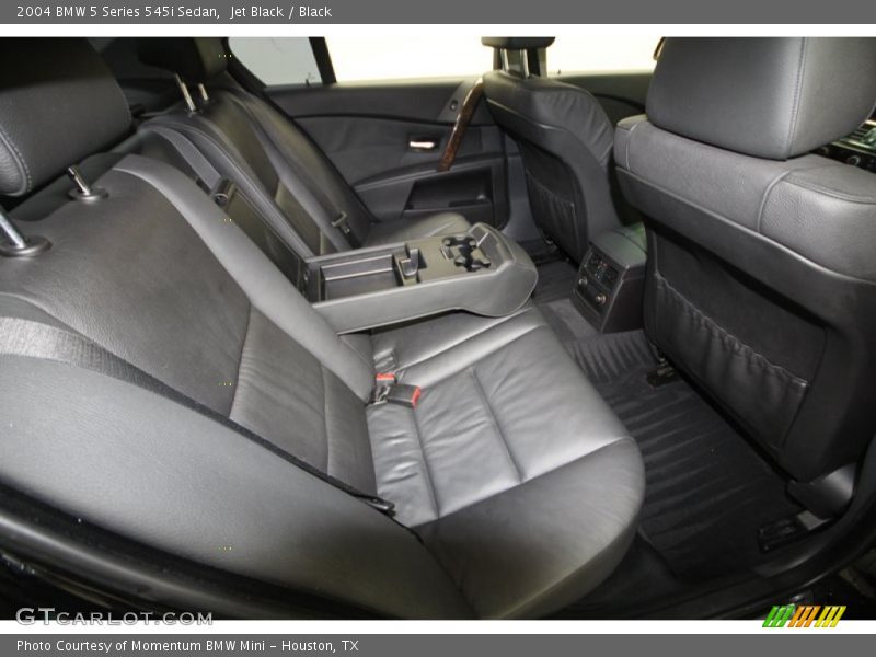 Jet Black / Black 2004 BMW 5 Series 545i Sedan